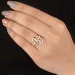 The Eternal Swirl Diamond Ring - Image 4