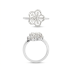 The Radiant Bloom Halo Ring - Image 3