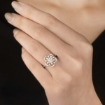 The Radiant Bloom Halo Ring - Image 4