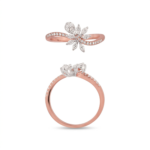 Rose Bloom Infinity Ring - Image 3