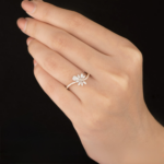 Rose Bloom Infinity Ring - Image 4