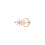 Ethereal Starburst Gold Ring