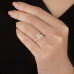 Celestial V Contour Diamond Ring - Image 4