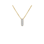 Radiant Pave Capsule Pendant - Image 2