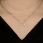 Whimsical Vine & Leaf Pendant - Image 3
