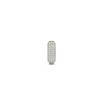 Radiant Pave Capsule Pendant