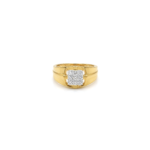 The Vanguard Geometric Diamond Ring