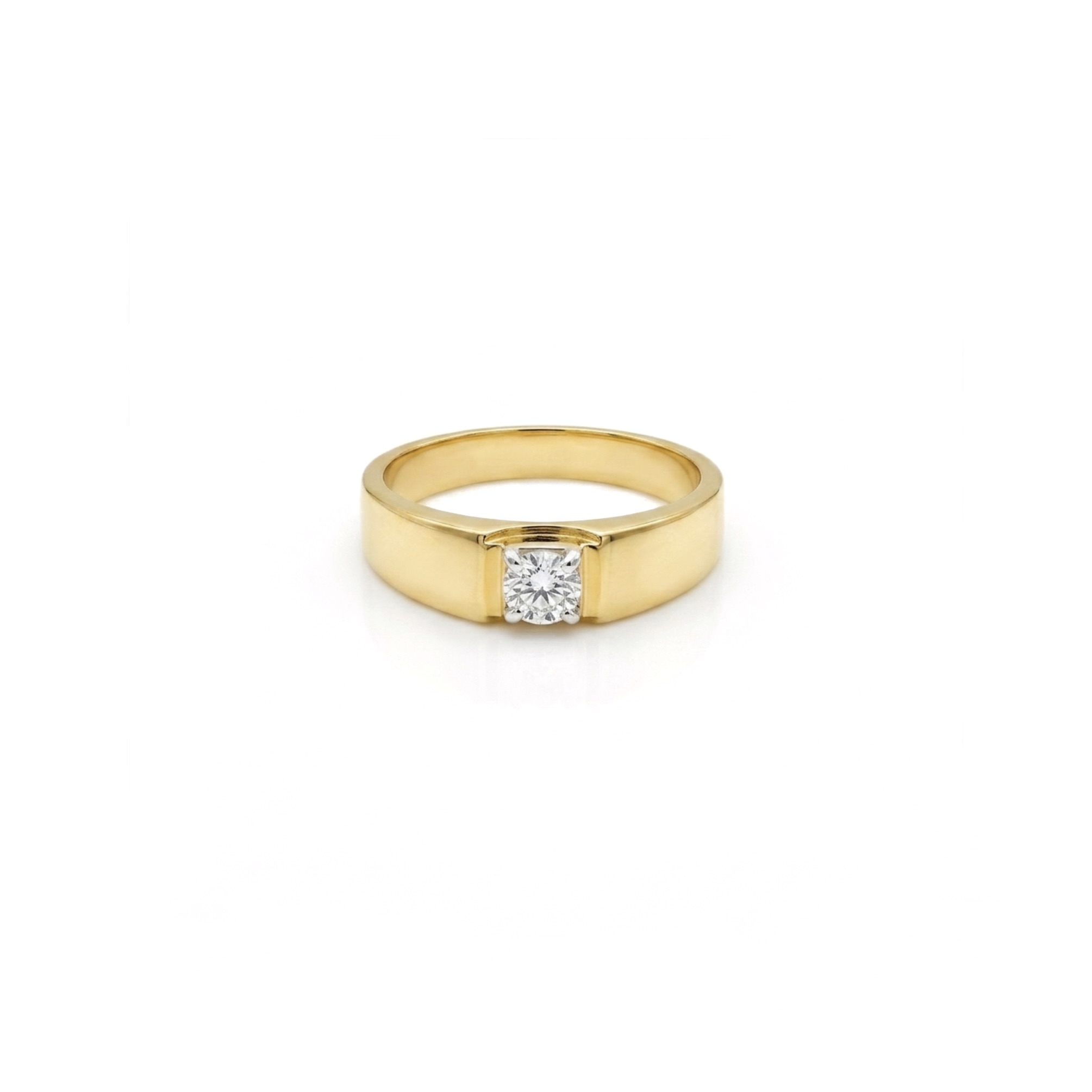 IMG_1592 The Aurelius Minimalist Diamond Band - Image 1