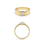 The Aurelius Minimalist Diamond Band - Image 3