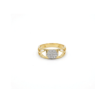 The Meridian Hexagon Diamond Statement Ring