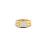 The Sovereign Quad-Grid Diamond Ring