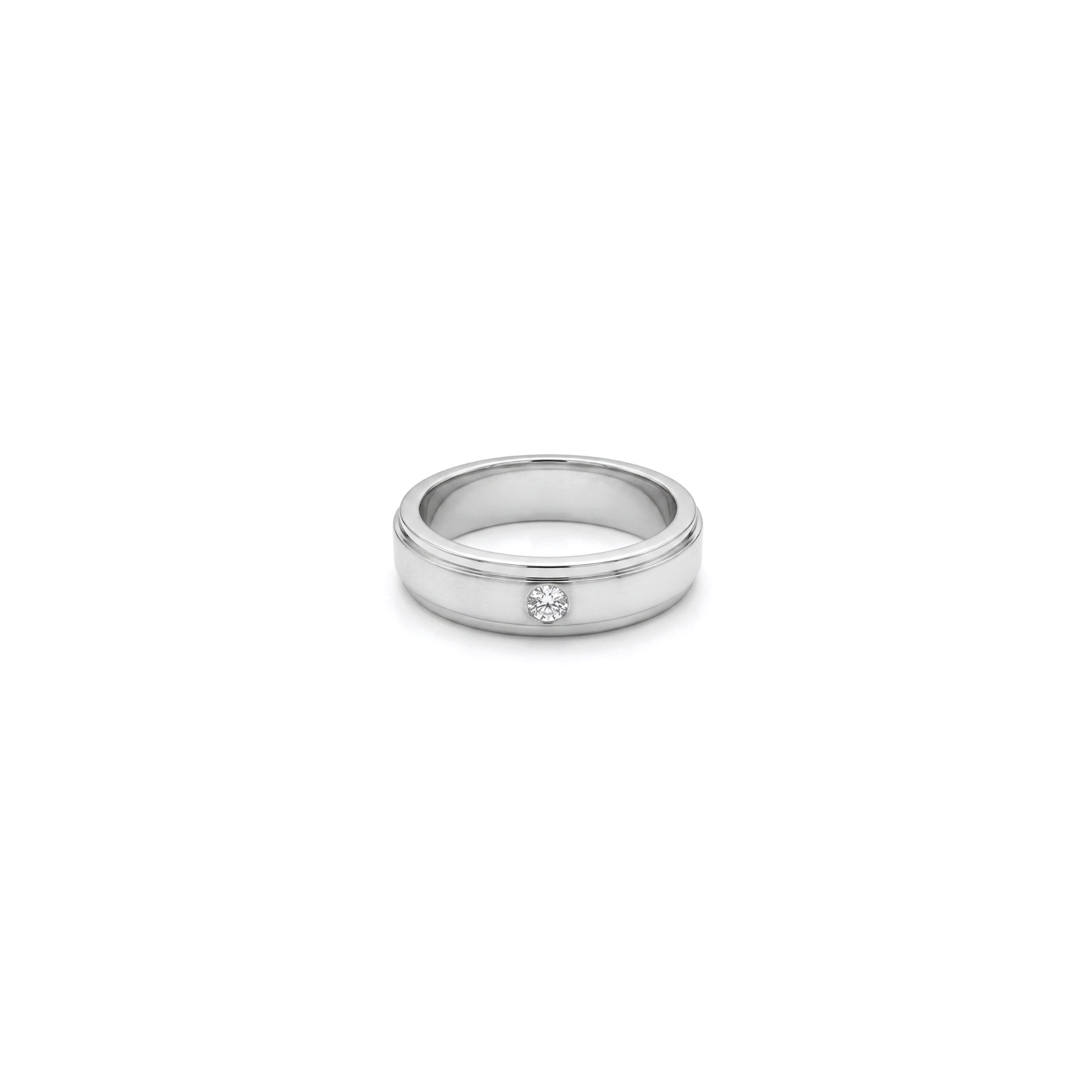 IMG_1616 The Sovereign Flush-Set Diamond Band - Image 1