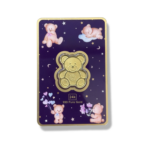 Teddy Bear 24K Gold Coin Gift for Babies (999 Pure Gold)