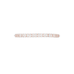 Textured Diamond Edge Gold Bangle (Contemporary Finish)