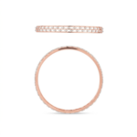 Classic Mesh Diamond Gold Bangle (Timeless Appeal) - Image 3