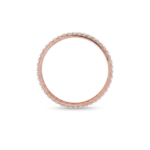 Designer Lattice Diamond Gold Bangle (Statement Style) - Image 2