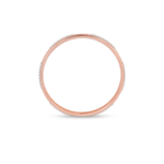 Elegant Linear Diamond Cut Gold Bangle (Minimal Design) - Image 2