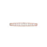 Classic Lattice Pattern Diamond Bangle