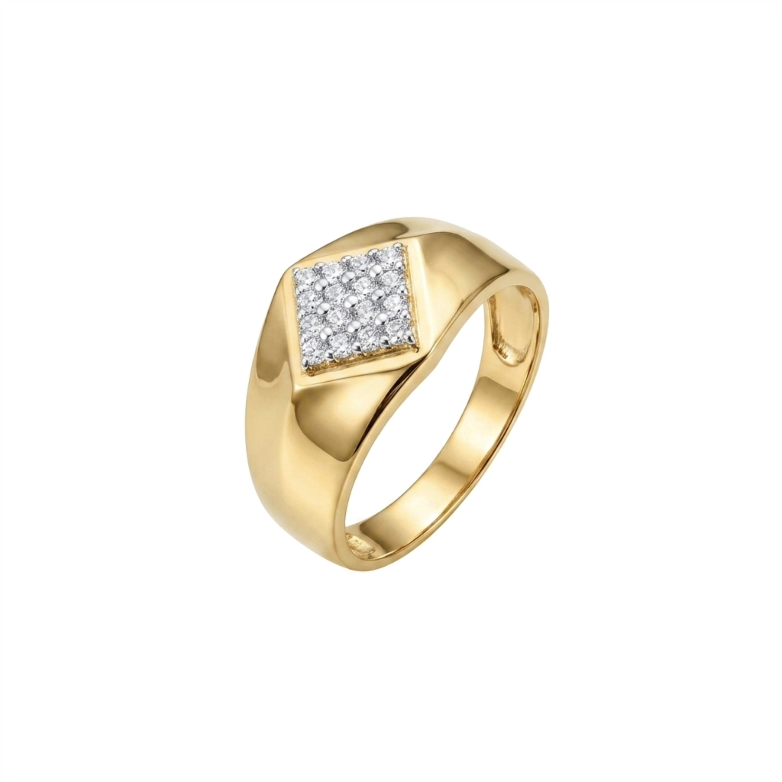 IMG_2668 Imperial Diamond Signet Ring - Image 1