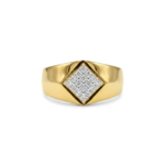 Imperial Diamond Signet Ring - Image 2