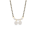 Floral Twin Charm Mangalsutra