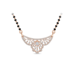 Majestic Usha Lattice Diamond Mangalsutra