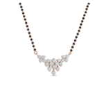 Geometric Cluster Chevron Mangalsutra