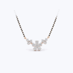 Infinite Bloom Diamond Mangalsutra Pendant