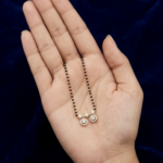 Blossom Dual-Vati Diamond Mangalsutra Pendant