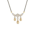 Swarna Meera Diamond & Golden Pearl Mangalsutra - Image 2