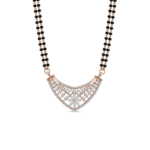 The Majestic Lattice Diamond Mangalsutra