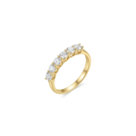 Classic Six-Stone Diamond Band 0.11 ct Each