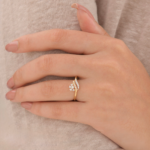 Floral Cluster Diamond Ring - Image 2