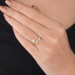 Shooting Star Diamond Ring for Everyday Wear - Image 2
