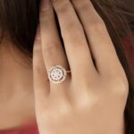 Round of Brilliance Halo Cocktail Ring - Image 2