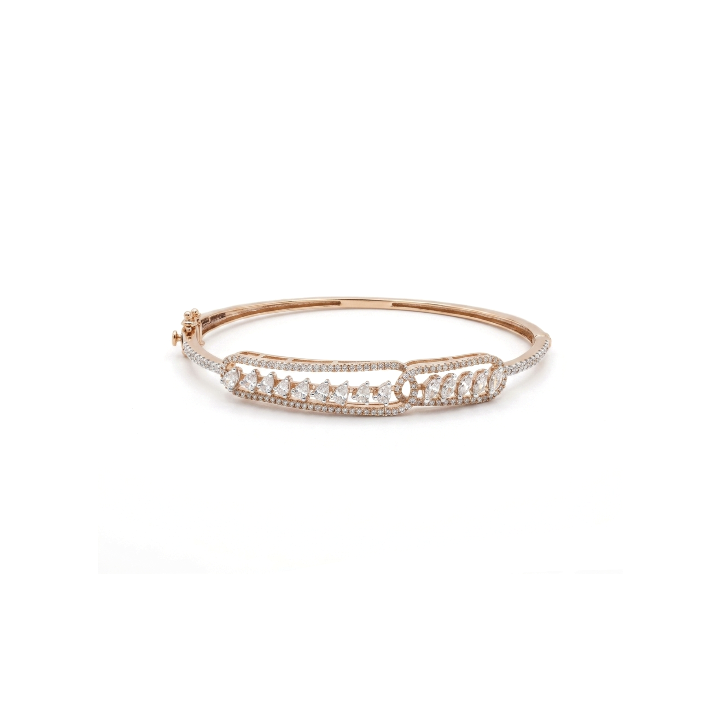 IMG_1656 The Dual-Link Marquise Diamond Bracelet - Image 1
