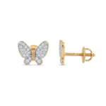 Mariposa Pave Diamond Butterfly Studs - Image 2