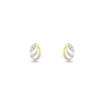 Luminescent Leaf Diamond Studs