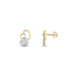 Radiant Heart Stud Earrings - Image 2