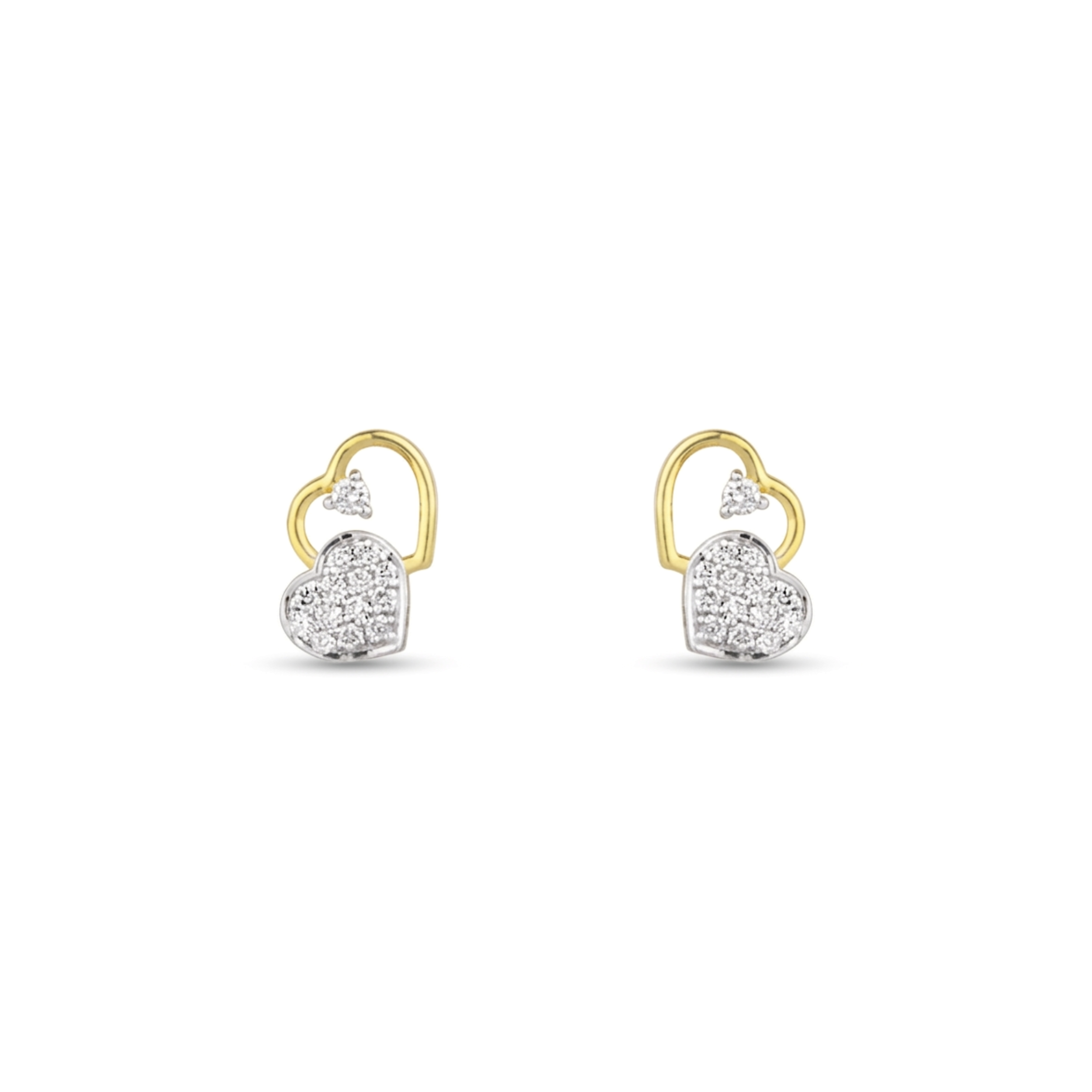 IMG_2360 Radiant Heart Stud Earrings - Image 1