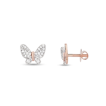 Mariposa Pave Diamond Butterfly Studs - Image 2