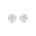 Radiant Fan Diamond Earrings