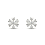 Celestial Diamond Snowflake Studs