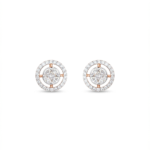 Halo Orbit Diamond Stud Earrings