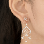 Heritage Chandelier Diamond Drop Earrings - Image 3