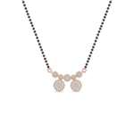 Rosette Filigree Diamond Mangalsutra