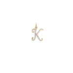 The Alphabet 'K' Diamond Pendant