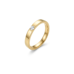 The Neo-Classic Duet Couple Band Engagement Rings - Image 3