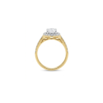 The Cushion Halo Lab Grown Diamond Engagement Ring - Image 2