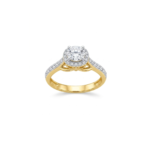 The Cathedral Halo Lab Grown Diamond Ring - Image 2